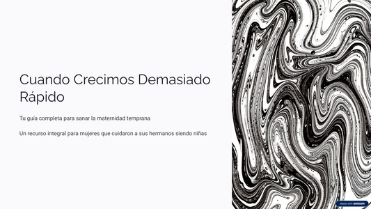 Cuando Crecimos Demasiado Rapido, ebook para personas que maternaron a otros-3 pasos