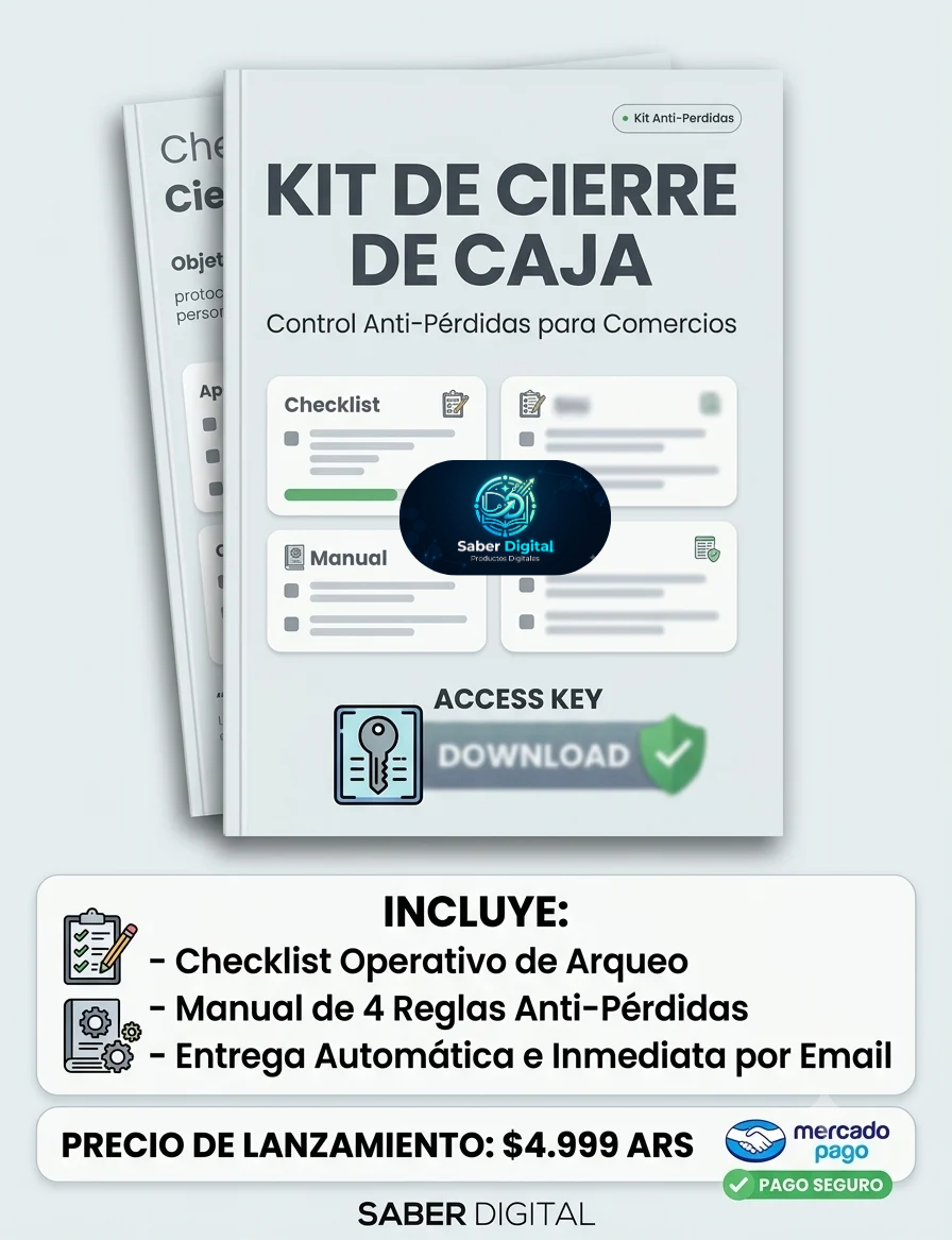 kit Digital de Cierre de Caja